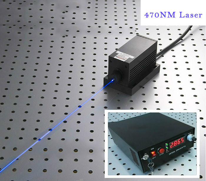 470nm 2W 2000mW 半导体激光器输出功率可调 - 点击图像关闭